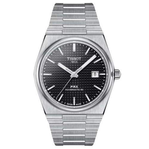 時計 TISSOT PR100 POWERMATIC80 Men's Tissot PR 100 Powermatic 80 Stainless Steel Watch